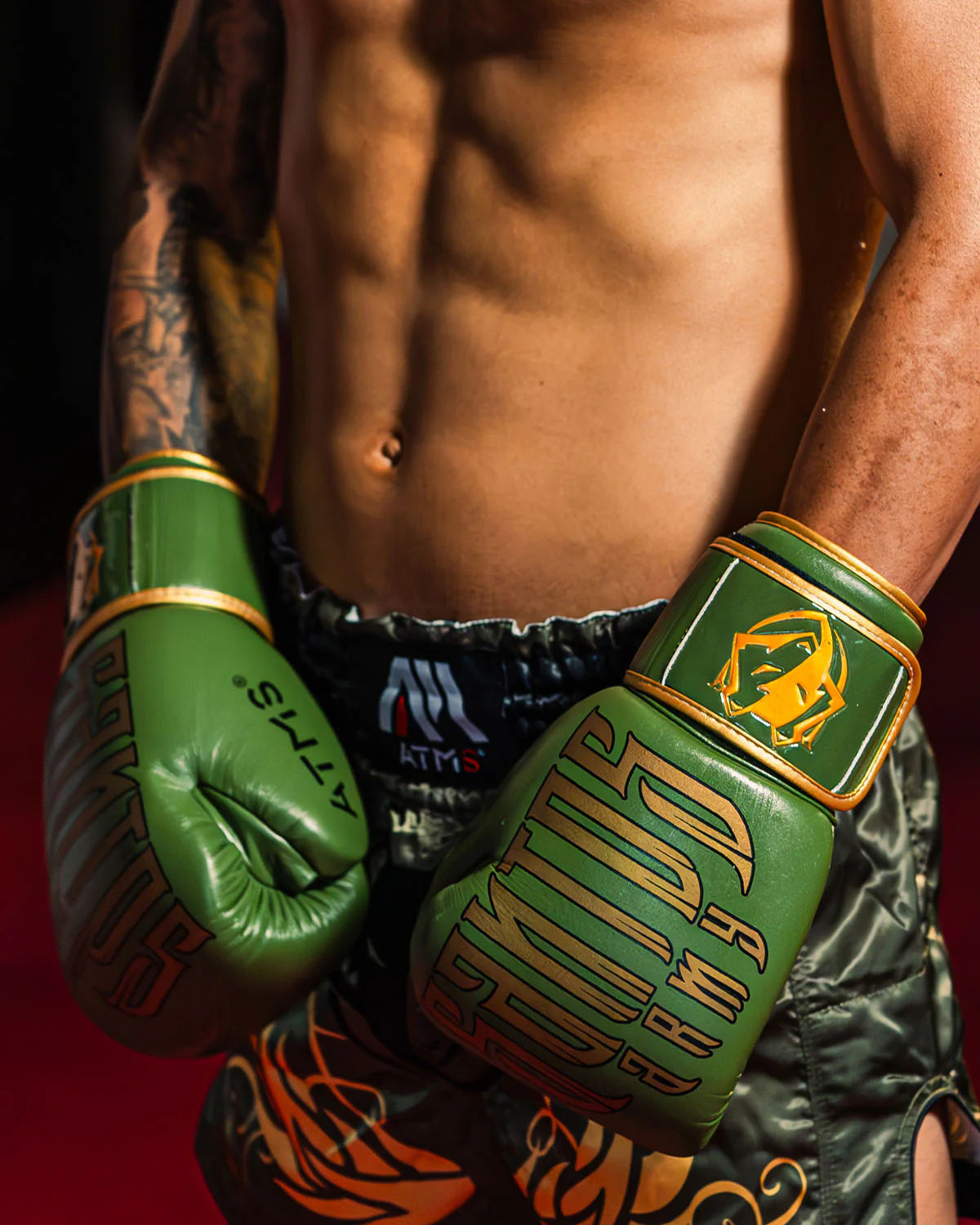 Santos Army Green Gloves